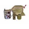 panier cadeau de la ruche hivernale