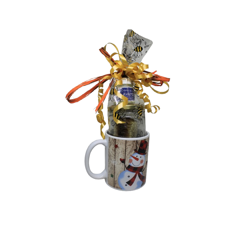 panier cadeau lavande rayonnante