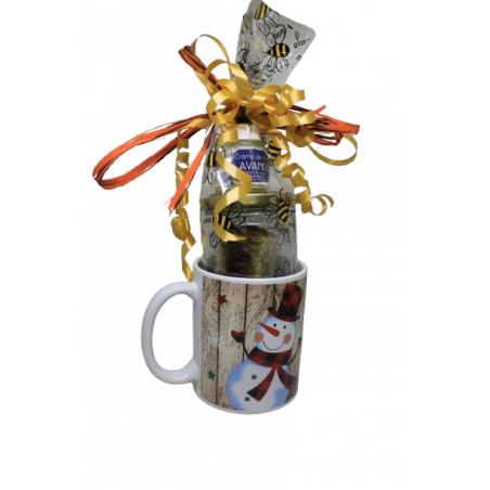 panier cadeau lavande rayonnante