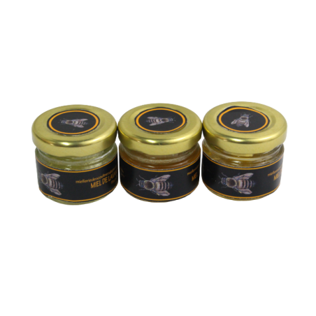 Miel - Mini pots miel bio 30 gr par 18 (BOX hôtellerie)