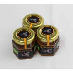 Mini pots  miel bio 50G (coffret dégustations)